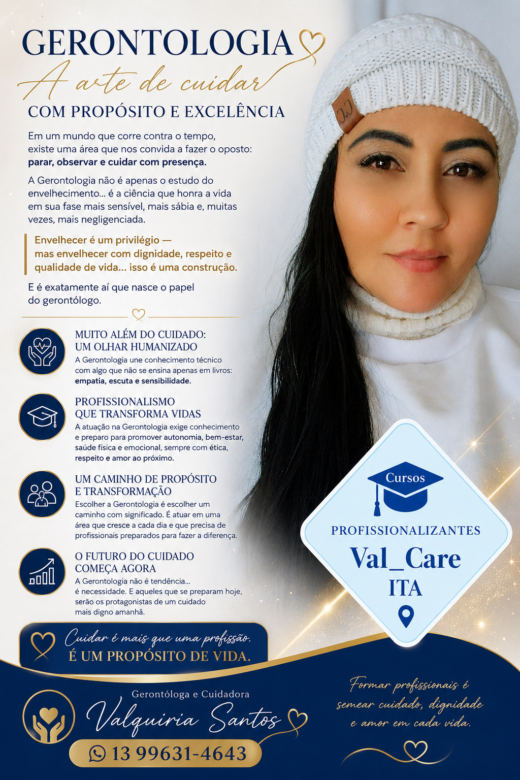 Gerontologia — A arte de cuidar | Ita-ValCare